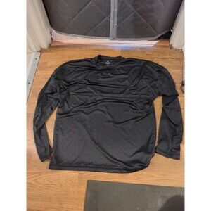 Spirit Jersey Adult Large Sandals St Lucia Black Athletic Fishing Shirt Stretch